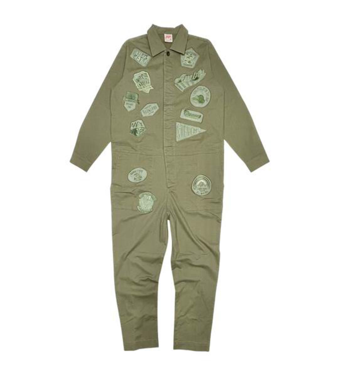 Men, Boys, Teens, Gifts, Wmns, Girls, Urban, Style, Fashion, Ambit Patchwork Overalls, Army, Olive Green, Ambit, Jumper, Patches, 