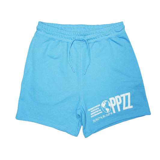 PPZZ Global French Terry Shorts (SkyBlue) /D7
