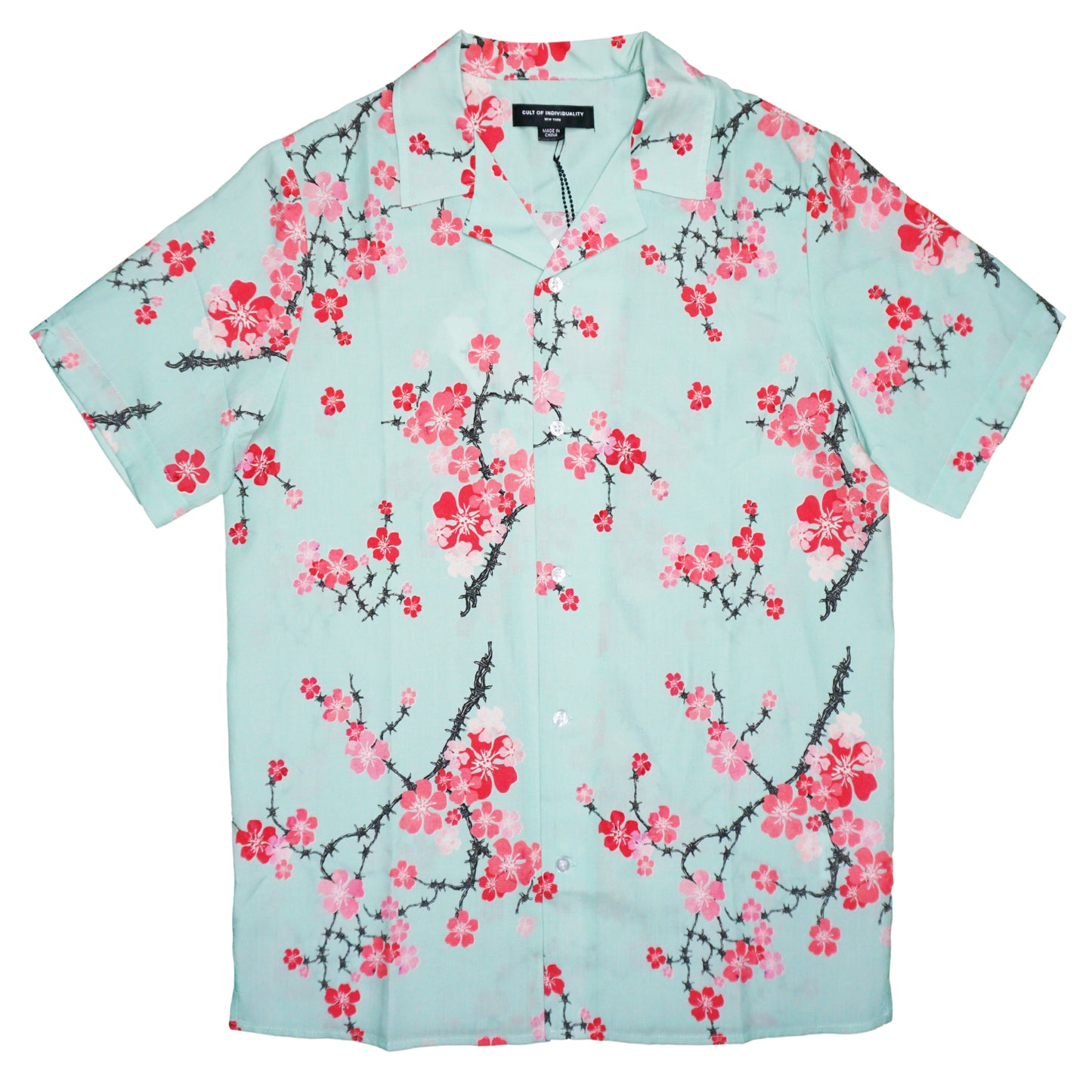 Cherry Blossom Button Up (Multi) /D9