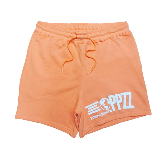 PPZZ Global French Terry Shorts (Peach) /D3