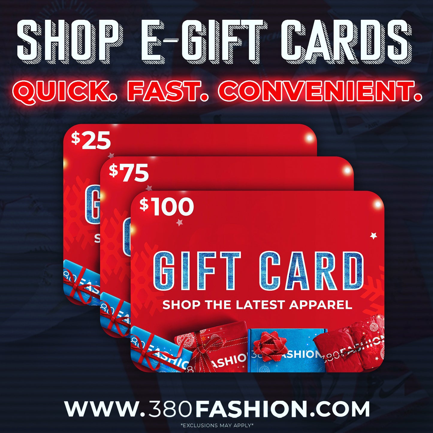380 Fashion eGift Card