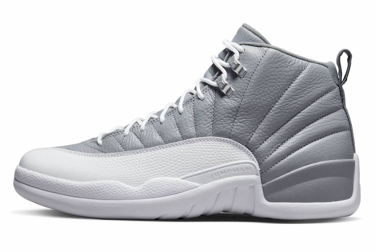 Men, Boys, Teens, Gifts, Wmns, Girls, Urban, Style, Fashion, Men's Shoes, Sneakers, Running Shoes, Air Jordan 12 Stealth, Cool Grey, Stealth, White, Jumpman, Michael Jordan, Women's Shoes, Shoes For Teens,