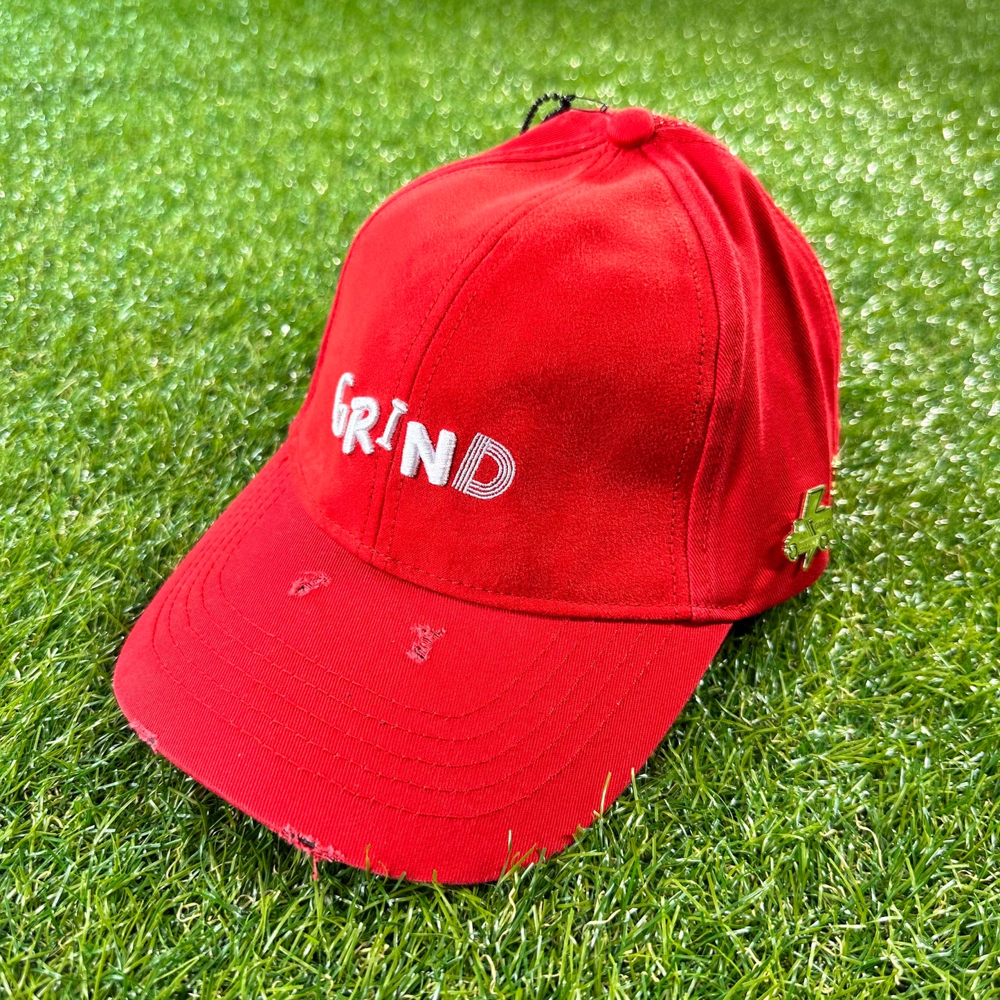Grind Truck Dad Hat (Red)