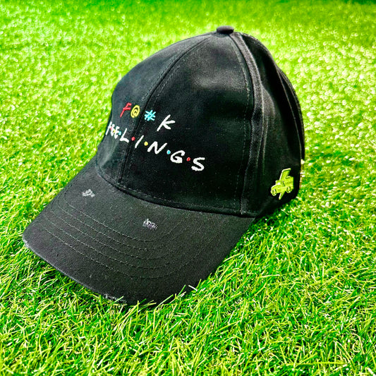 F@#K Feelings Dad Hat (Black)