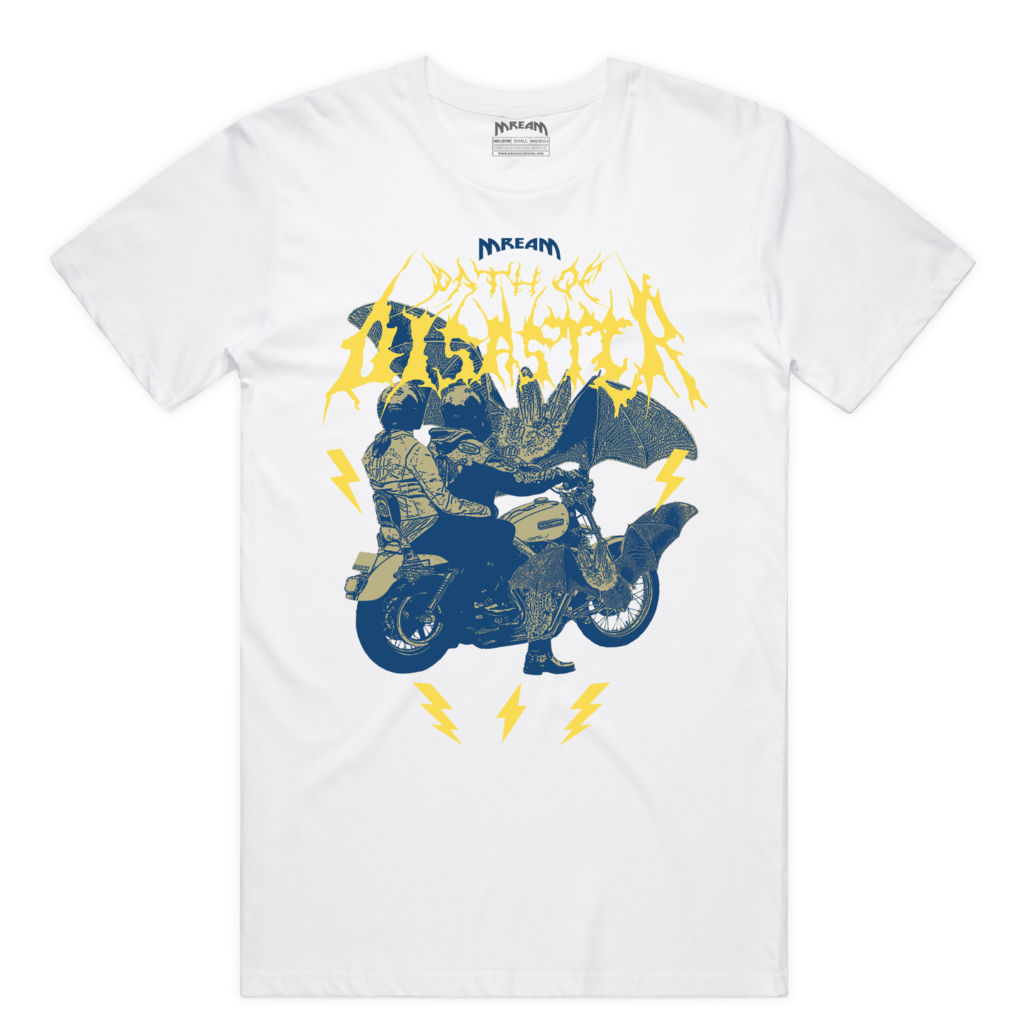 Path Of Tee (Wte/Navy/Gold) /D18