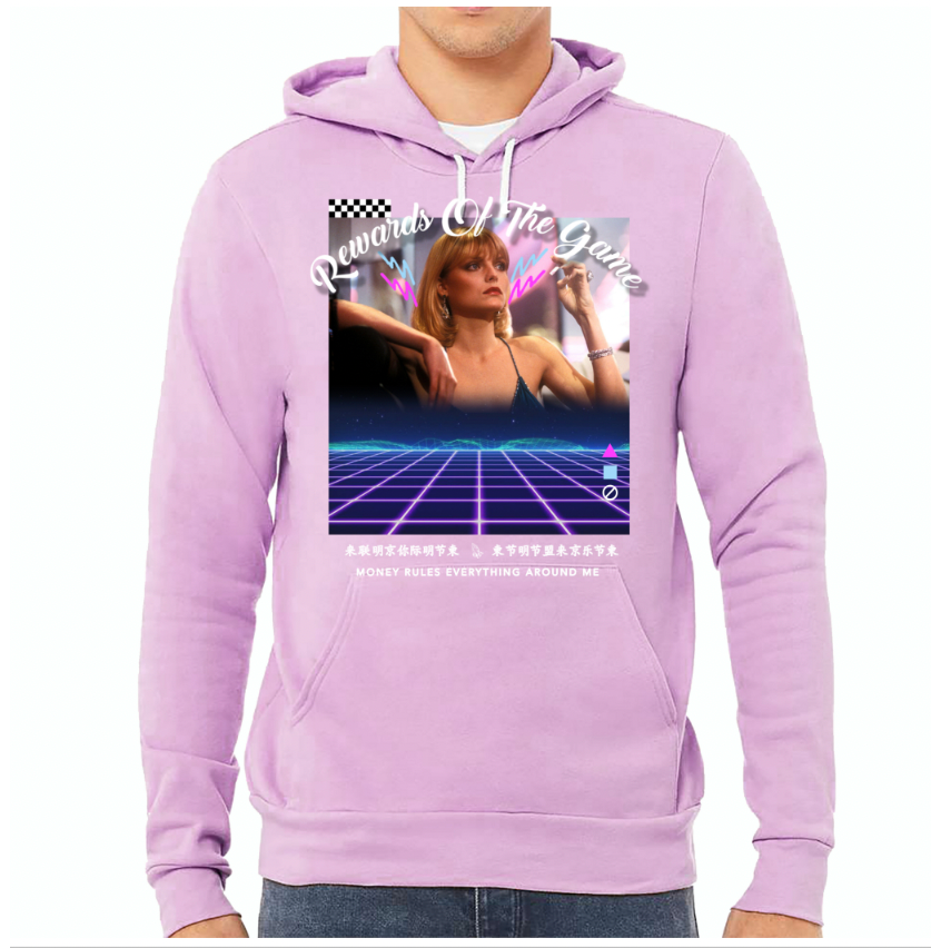 Rewards Of The Game Hoodie (Lilac/Multi)/MD1