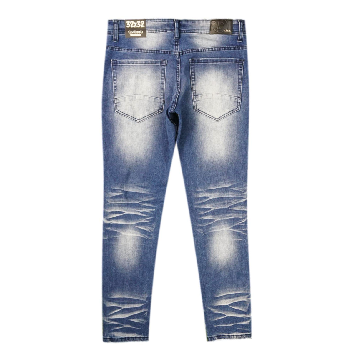 Godspeed Patchwork Jeans (Blue) /C6