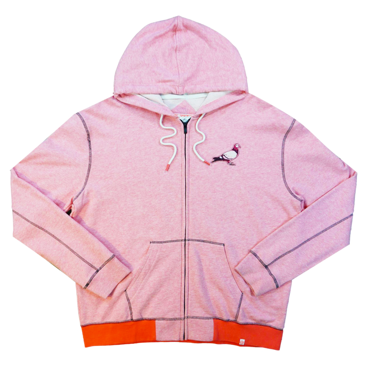 Staple- Pigeon Jacket (Heather Grey/Pink)