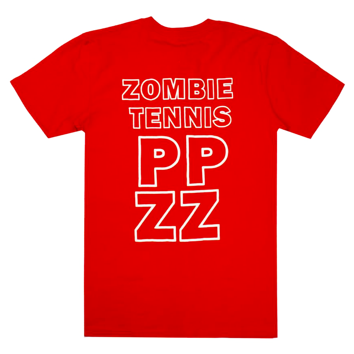 PPZZ x Rich People Zombie Tennis Paisley Tee (Red) /D7